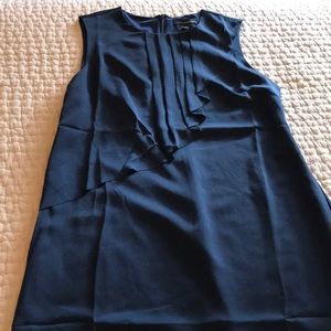 NEW Banana Republic navy sleeveless A-line dress
